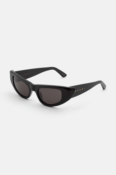 Marni okulary przeciwsłoneczne Netherworld kolor czarny EYMRN00065 001 MOA - zdjęcie produktu nr 2