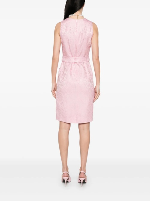 ETRO paisley-embroidery midi dress - Pink - zdjęcie produktu nr 2