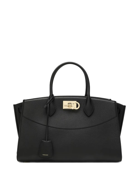 Ferragamo medium Studio tote bag - Black - zdjęcie produktu nr 1