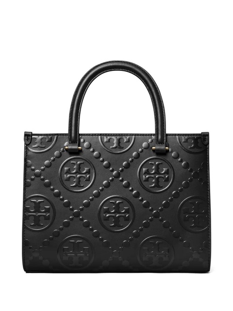 Tory Burch T Monogram Square tote bag - Black - zdjęcie produktu nr 2