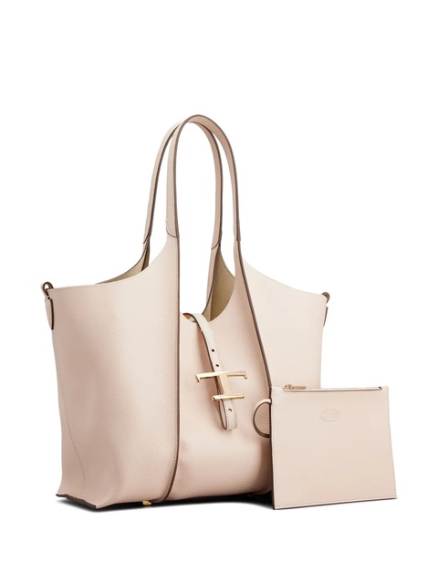 Tod's T Timeless leather tote bag - Pink - zdjęcie produktu nr 2