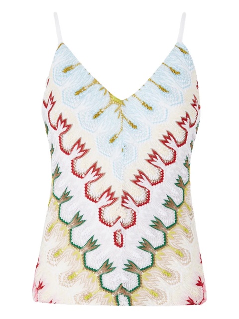 Missoni open-back top - White - zdjęcie produktu nr 1
