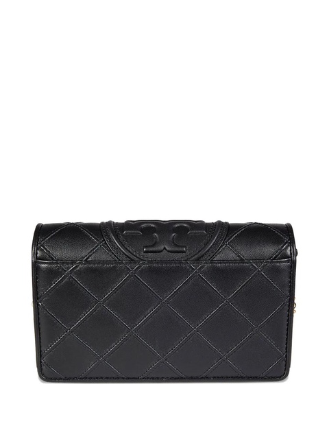 Tory Burch Fleming Soft quilted chain shoulder bag - Black - zdjęcie produktu nr 2