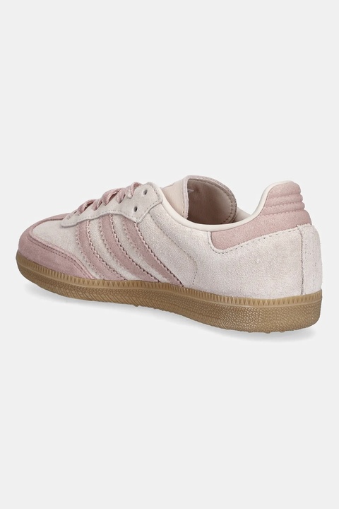 adidas Originals sneakersy zamszowe Samba OG W damskie kolor różowy JR8874 - zdjęcie produktu nr 2