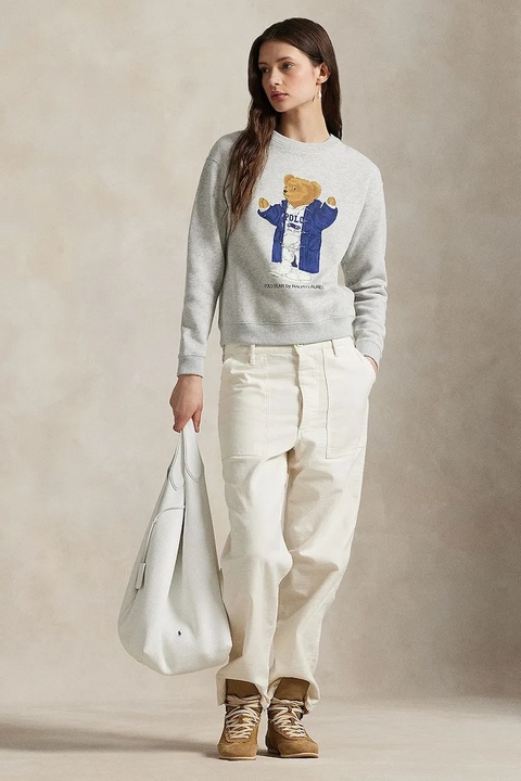 Polo Ralph Lauren bluza damska kolor szary 211972794 - zdjęcie produktu nr 2