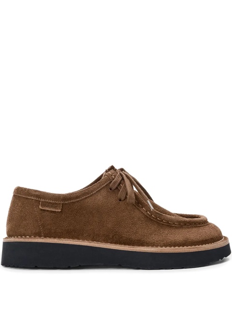 LOEWE Faro lace-up suede shoes - Brown - zdjęcie produktu nr 1