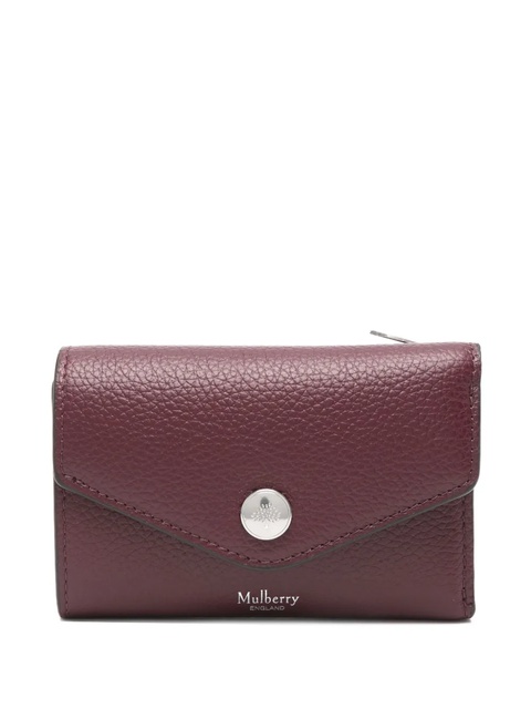Mulberry folded multi-card leather wallet - Red - zdjęcie produktu nr 2