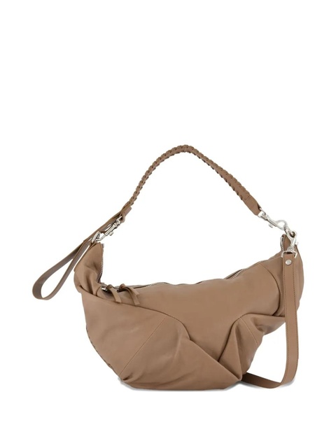 Vivienne Westwood medium Agnes quilted braided-handle shoulder bag - Brown - zdjęcie produktu nr 1