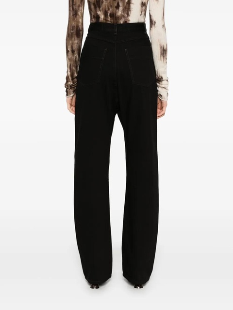LEMAIRE drop-crotch jeans - Black - zdjęcie produktu nr 2
