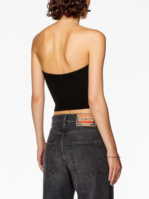 Diesel M-Clarksville-A logo-plaque bandeau top - Black - zdjęcie produktu nr 2