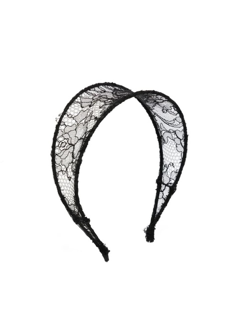 Jennifer Behr lace embellished hair accessory - Black - zdjęcie produktu nr 1