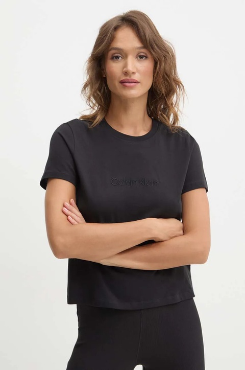 Calvin Klein Underwear t-shirt bawełniany lounge kolor czarny 000QS7328E - zdjęcie produktu nr 1