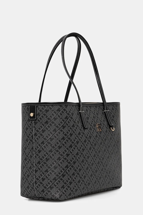 Tommy Hilfiger torebka kolor czarny AW0AW17696 - zdjęcie produktu nr 2