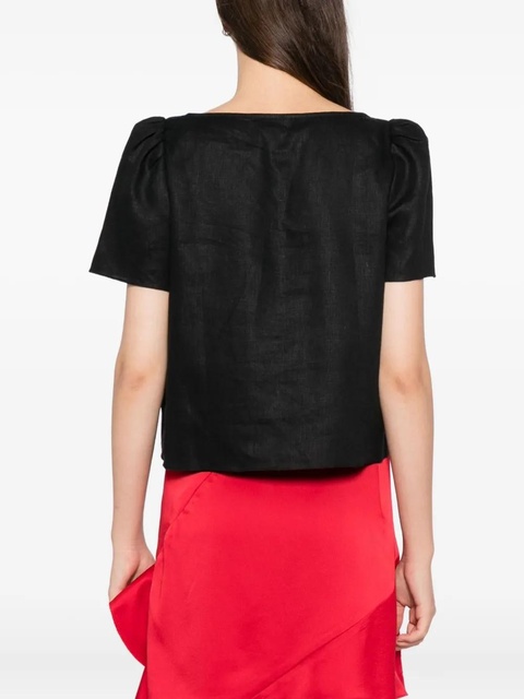 Reformation Mayla top - Black - zdjęcie produktu nr 2