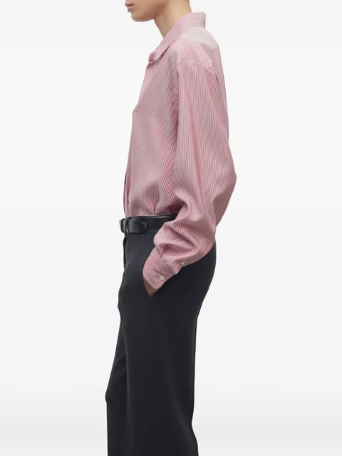 The Row stripe-pattern shirt - Red - zdjęcie produktu nr 2