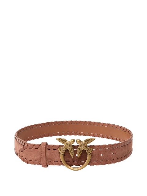 PINKO braided Love Birds-buckle belt - Neutrals - zdjęcie produktu nr 1