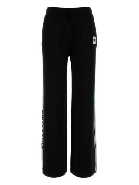 Casablanca merino side-stripe sweatpants - Black - zdjęcie produktu nr 1