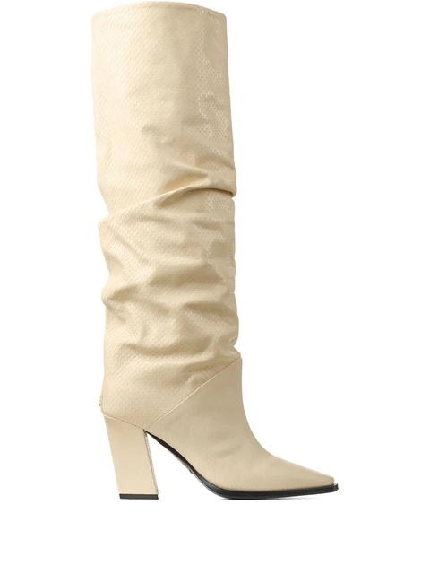 Jimmy Choo 85mm Hart boots - Neutrals - zdjęcie produktu nr 1