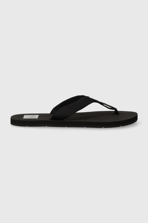 Helly Hansen japonki LOGO SANDAL 2 damskie kolor czarny na płaskim obcasie 11957 - zdjęcie produktu nr 2