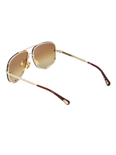 Chloé gradient-lens sunglasses - Gold - zdjęcie produktu nr 2