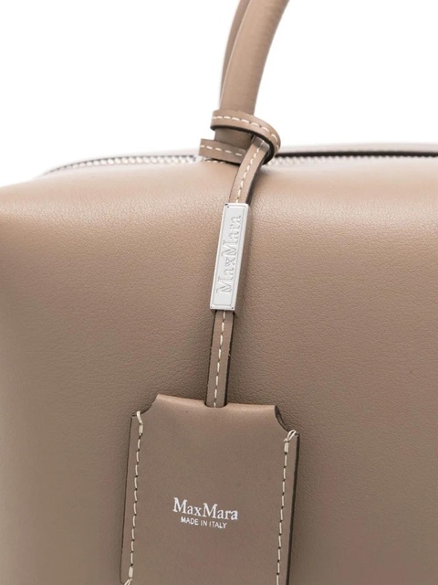 Max Mara leather tote bag - Neutrals - zdjęcie produktu nr 2