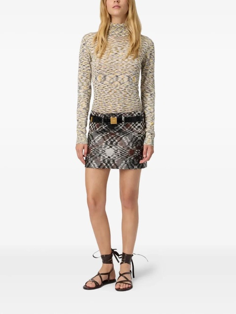 Missoni patterned high-neck top - Yellow - zdjęcie produktu nr 2