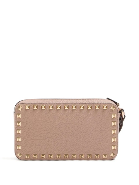 Valentino Garavani Rockstud-embellished clutch bag - Pink - zdjęcie produktu nr 2