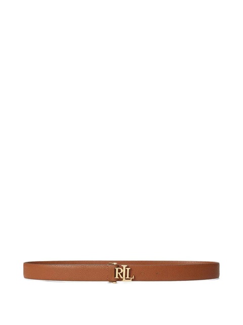 Lauren Ralph Lauren logo-buckle belt - Brown - zdjęcie produktu nr 1