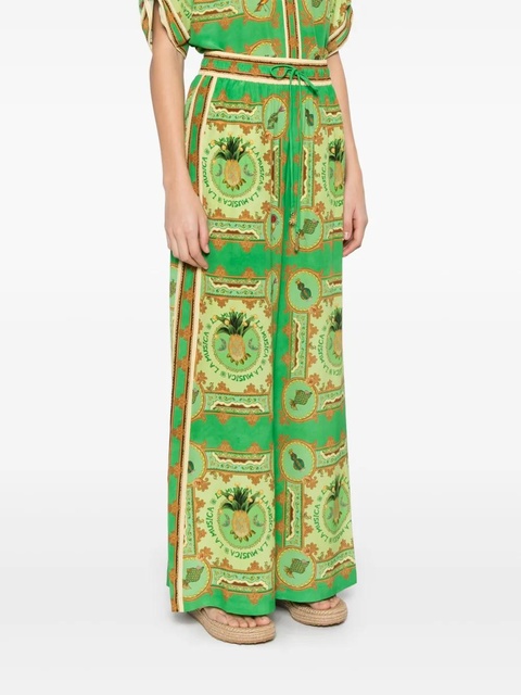 ALEMAIS La Musica trousers - Green - zdjęcie produktu nr 2