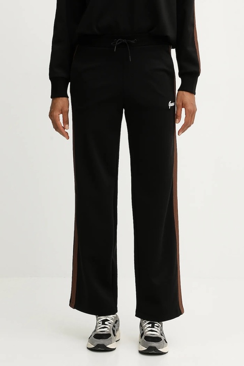 Guess spodnie dresowe FABIA damskie kolor czarny z aplikacją V5BB24 KCX22 - zdjęcie produktu nr 1