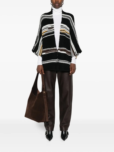 Missoni striped V-neck cardigan - Black - zdjęcie produktu nr 1