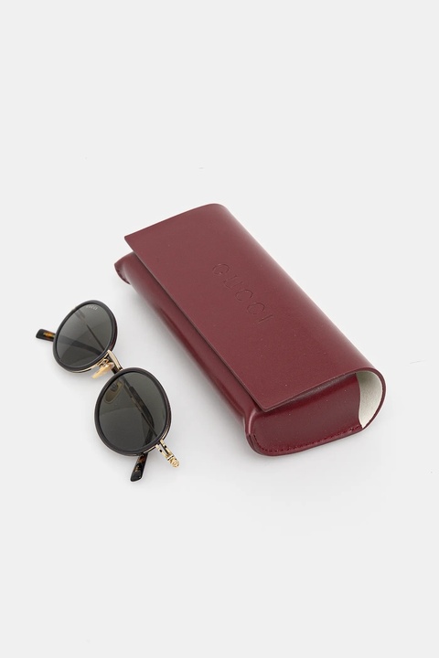Gucci okulary przeciwsłoneczne damskie kolor złoty GG1980S - zdjęcie produktu nr 2