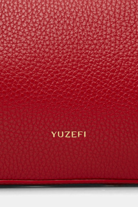 Yuzefi torebka skórzana OYSTER MINI DUFFLE kolor czerwony YUZPF25-HB-MOYD-L060 - zdjęcie produktu nr 2