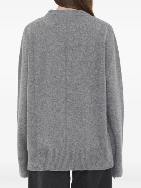 The Row ribbed sweater - Grey - zdjęcie produktu nr 1