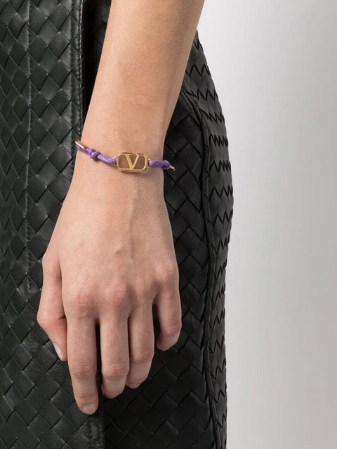 Valentino Garavani VLogo Signature bracelet - Purple - zdjęcie produktu nr 2