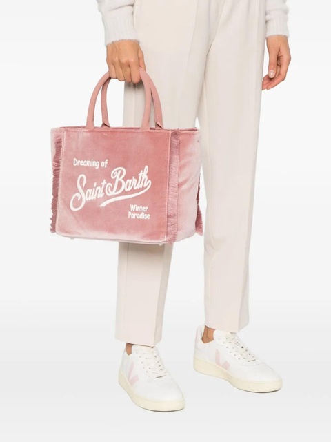 MC2 Saint Barth Colette fringed tote bag - Pink - zdjęcie produktu nr 2