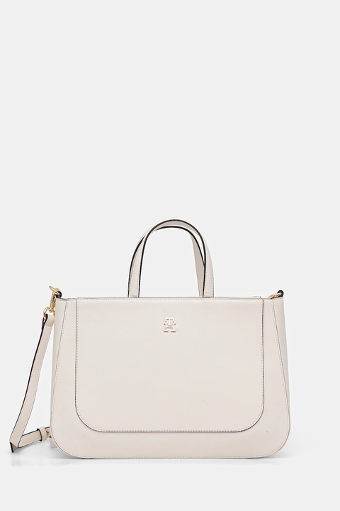 Tommy Hilfiger torebka kolor beżowy AW0AW18145 - zdjęcie produktu nr 1