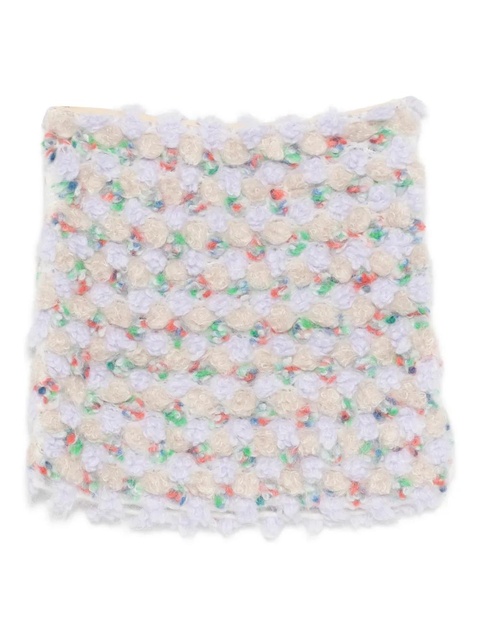 Blumarine Boucle mini skirt - Blue - zdjęcie produktu nr 2