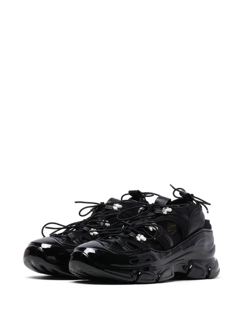 Simone Rocha Tracker cut-out sneakers - Black - zdjęcie produktu nr 2
