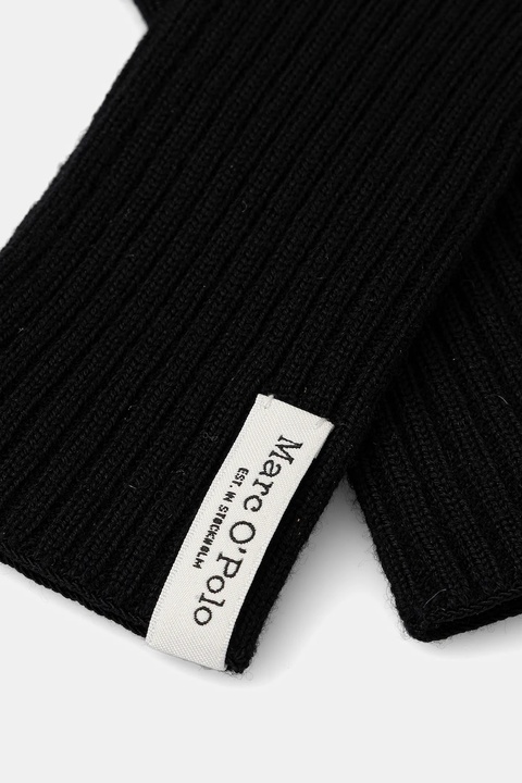 Marc O'Polo rękawiczki damskie kolor czarny 509556104001 - zdjęcie produktu nr 2