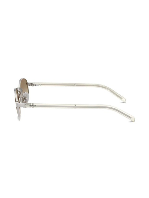 Prada Eyewear round-frame sunglasses - Silver - zdjęcie produktu nr 2