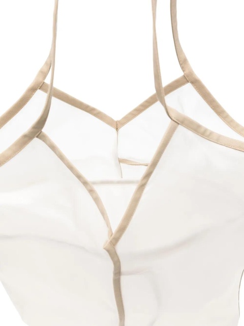 Hereu double-handle tote bag - Neutrals - zdjęcie produktu nr 2