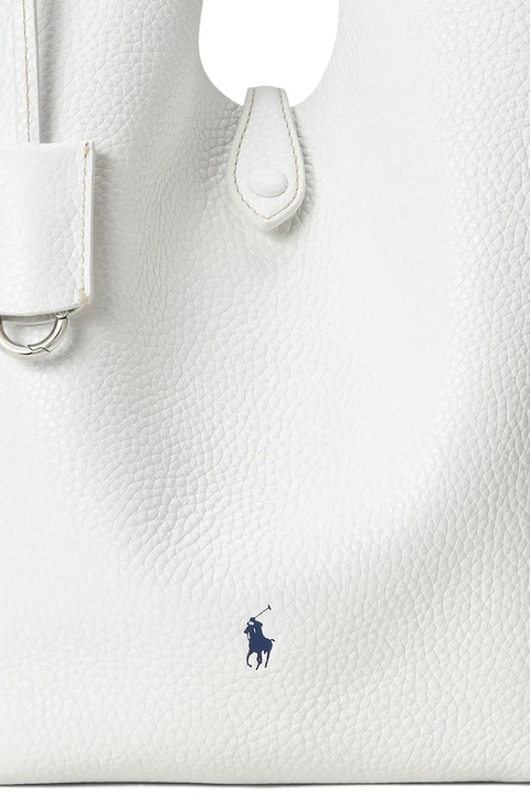 Polo Ralph Lauren torebka skórzana Tote kolor biały 428938031 - zdjęcie produktu nr 1