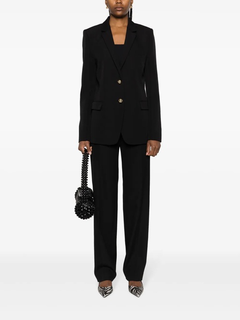 Rabanne virgin wool straight-leg trousers - Black - zdjęcie produktu nr 2