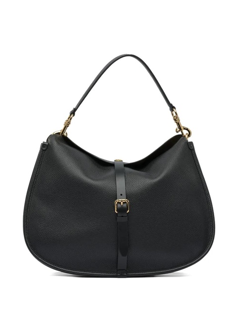 ETRO buckle-fastening leather shoulder bag - Black - zdjęcie produktu nr 1