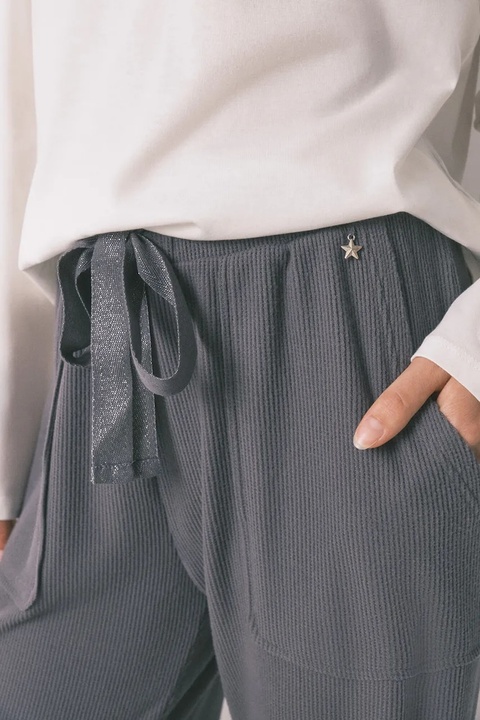 women'secret spodnie piżamowe damska kolor szary 3702296 - zdjęcie produktu nr 1