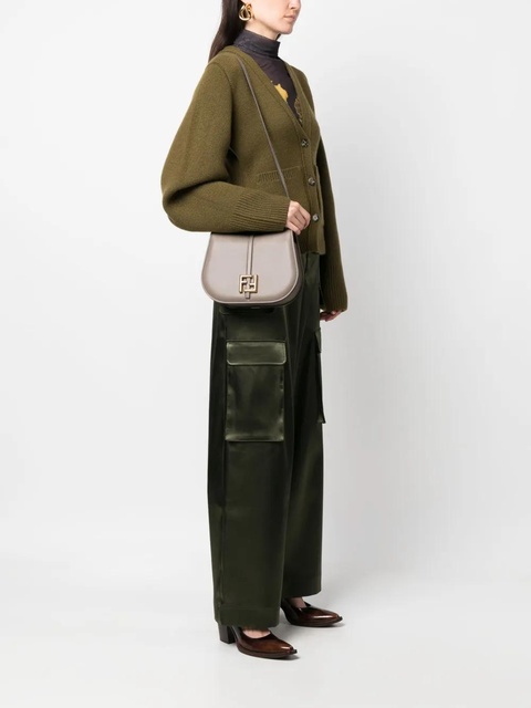 FENDI medium C’mon leather cross body bag - Brown - zdjęcie produktu nr 2