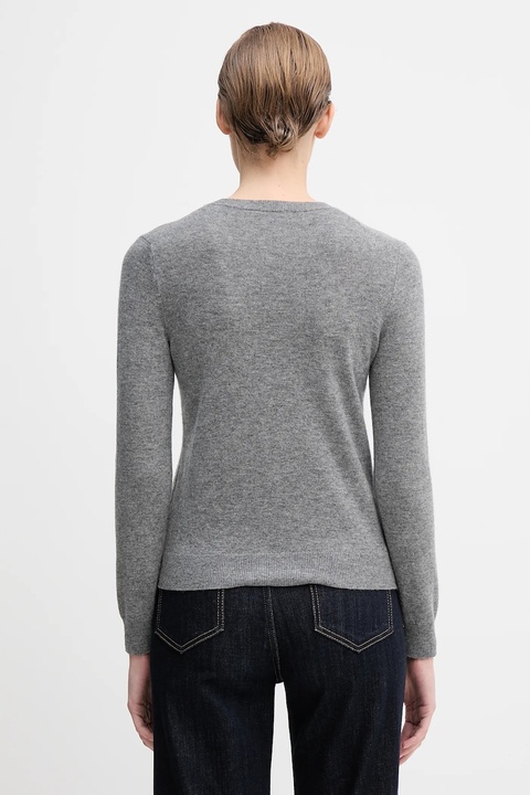 United Colors of Benetton sweter wełniany damski kolor szary lekki 1002D1K01 - zdjęcie produktu nr 2