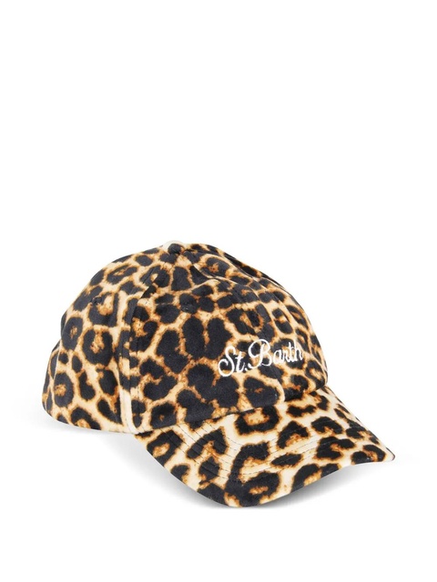 MC2 Saint Barth leopard baseball cap - Brown - zdjęcie produktu nr 2