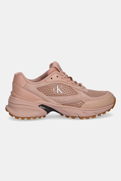 Calvin Klein sneakersy HIKE RUNNER MESH MIX CK damskie kolor beżowy YW0YW01994 - zdjęcie produktu nr 2